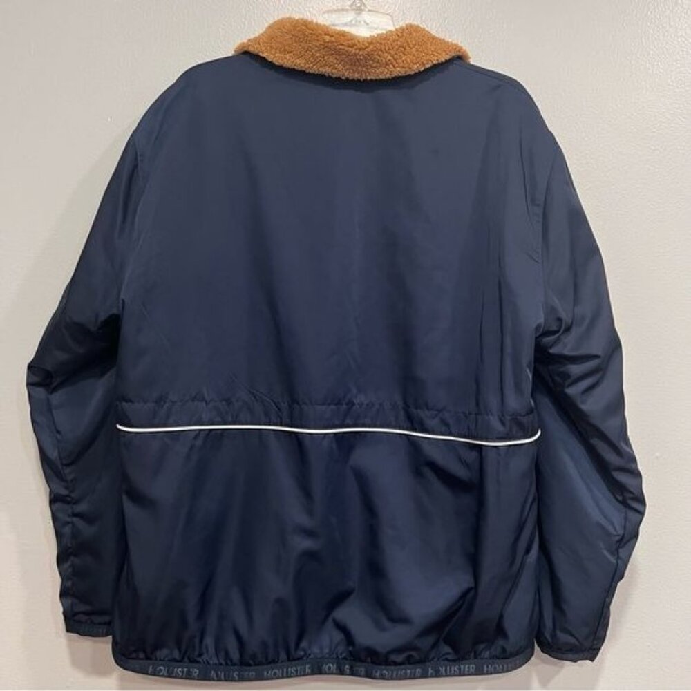 Hollister teddy bear reversible jacket size L - Picture 6 of 11